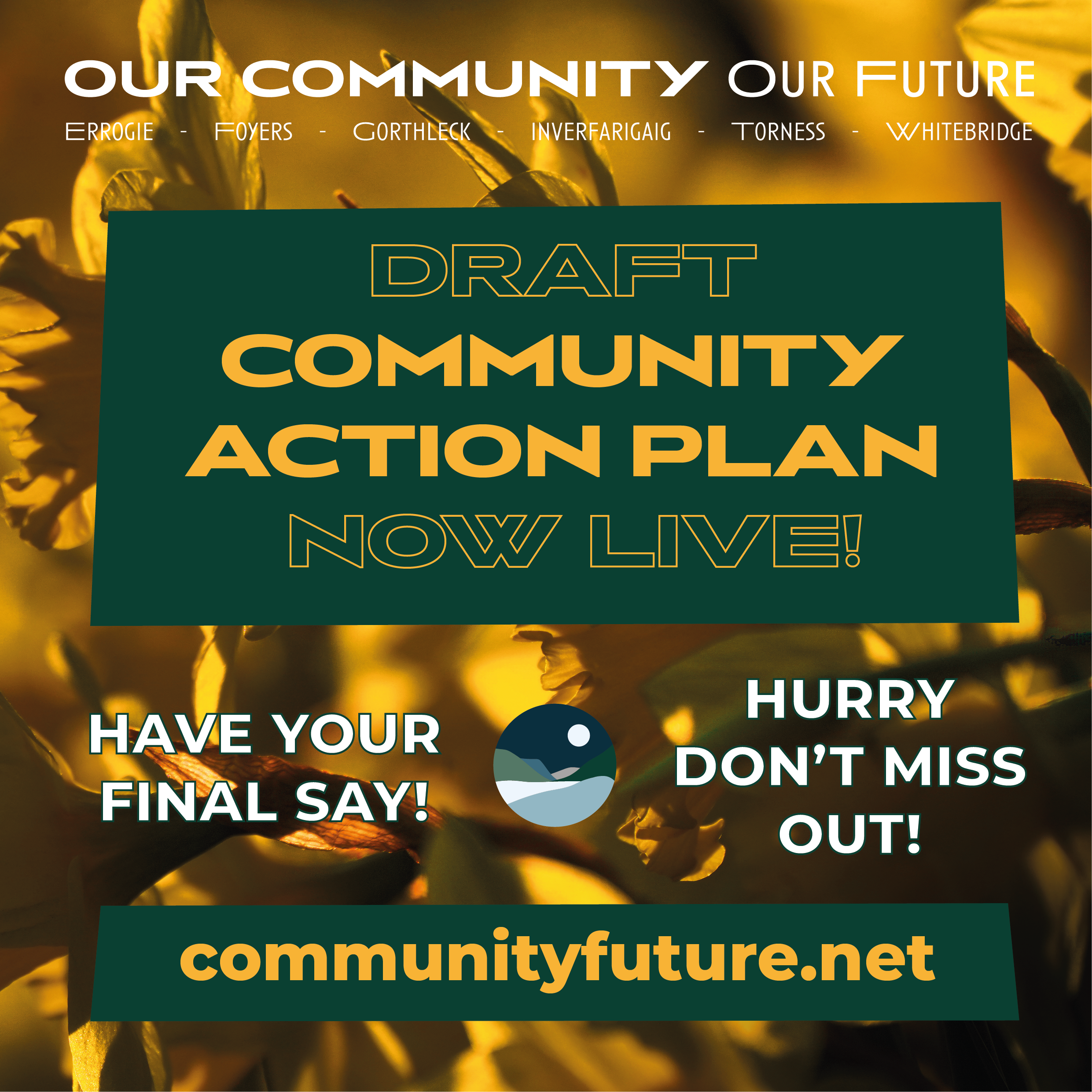 Draft community action plan now live - what do you reckon?